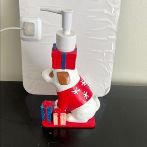 Prabal Gurung for Target Red and White Holiday Dog Soap Dispenser